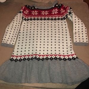 Holiday Sweater dress, NWT